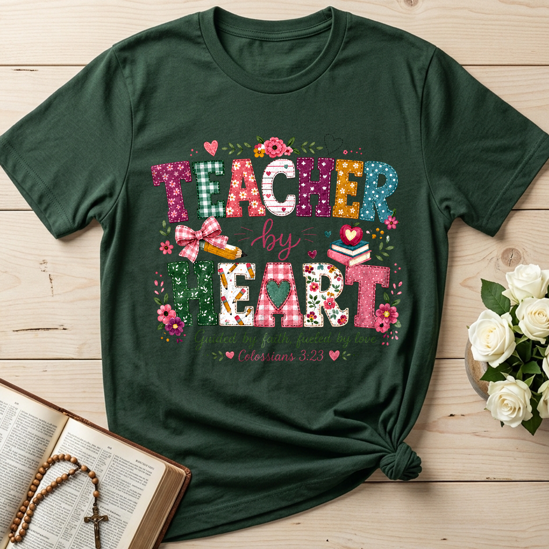 Teacher By Heart Guided By Faith Fueled By Love Colossians 3.23 01