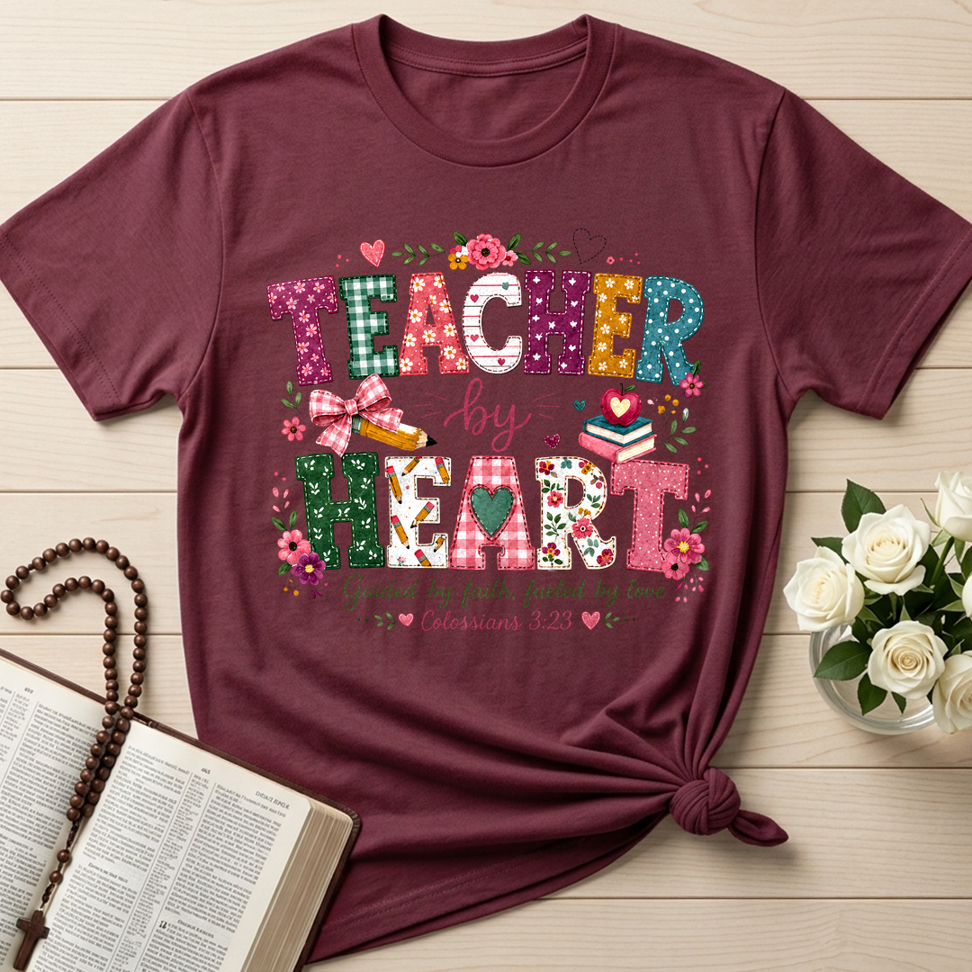 Teacher By Heart Guided By Faith Fueled By Love Colossians 3.23 01