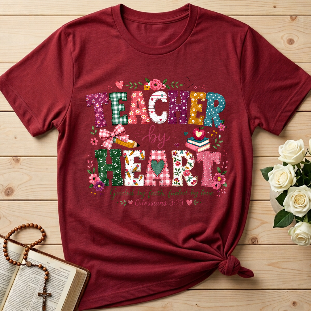 Teacher By Heart Guided By Faith Fueled By Love Colossians 3.23 01
