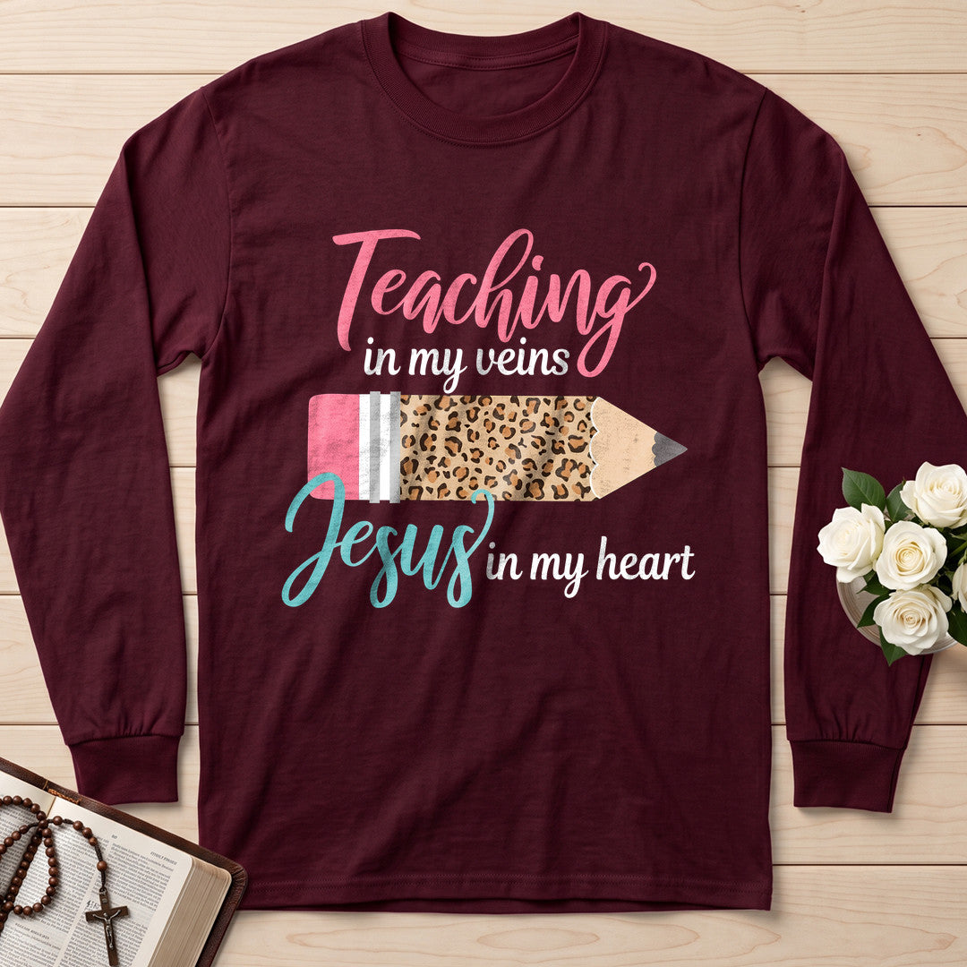 Teaching In My Veins Jesus In My Heart 01