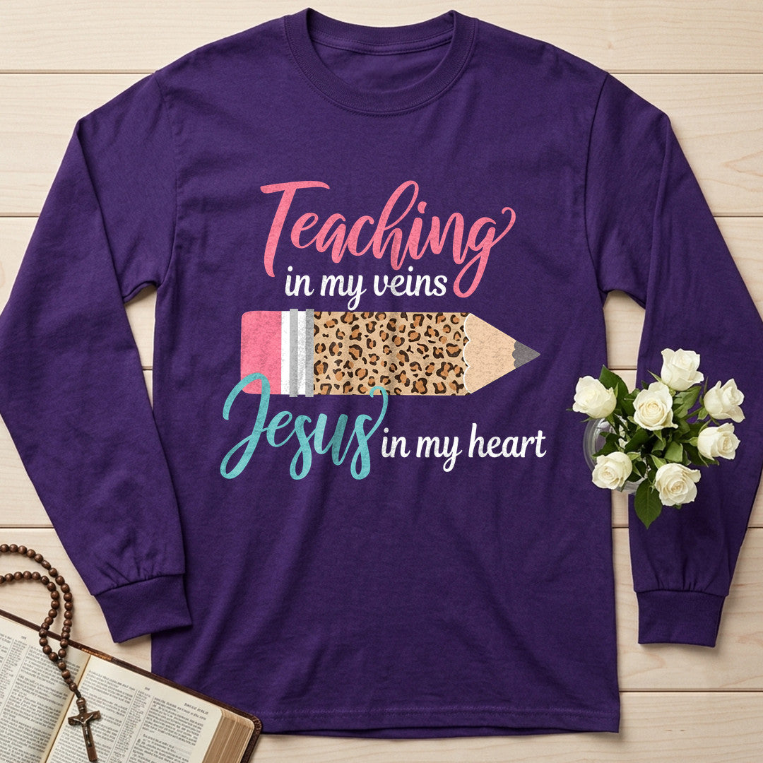 Teaching In My Veins Jesus In My Heart 01