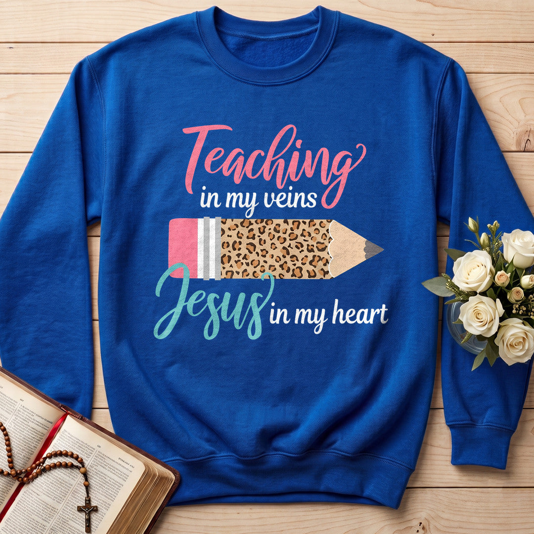 Teaching In My Veins Jesus In My Heart 01