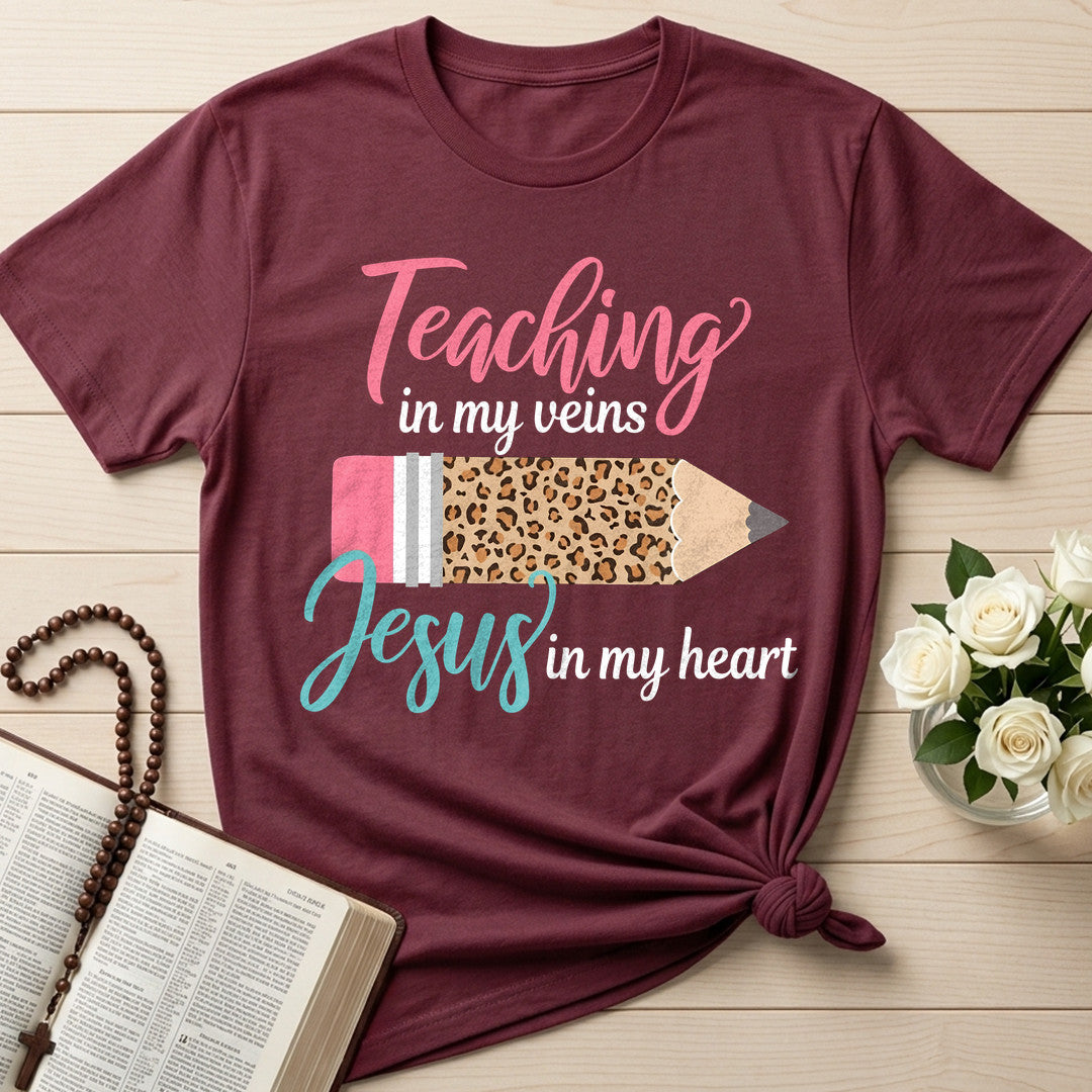 Teaching In My Veins Jesus In My Heart 01