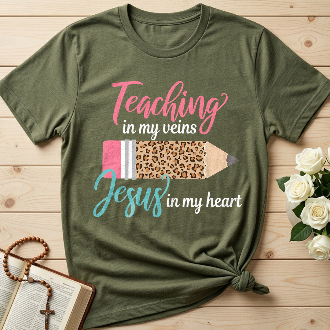 Teaching In My Veins Jesus In My Heart 01