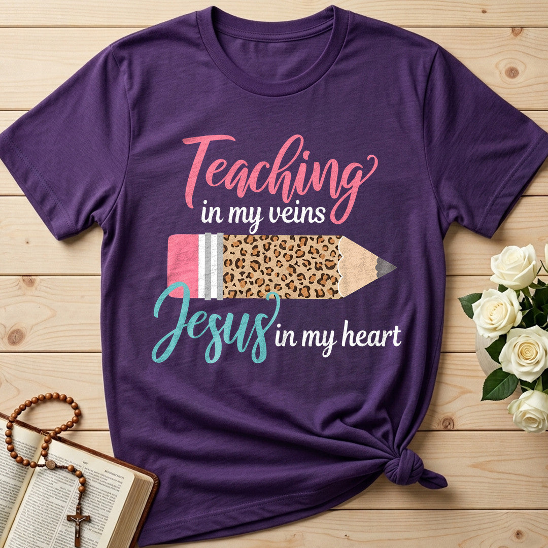 Teaching In My Veins Jesus In My Heart 01