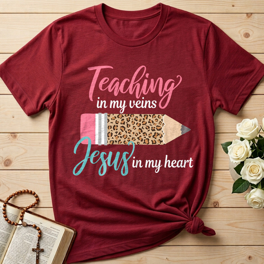 Teaching In My Veins Jesus In My Heart 01