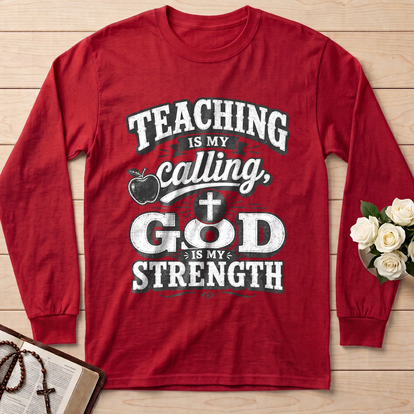 Teaching Is My Calling God Is My Strength 01