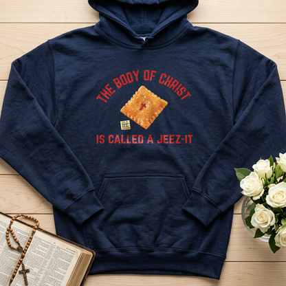The Body Of Christ Made With 100% Real Cheesus Is Called A Jeez-it 01