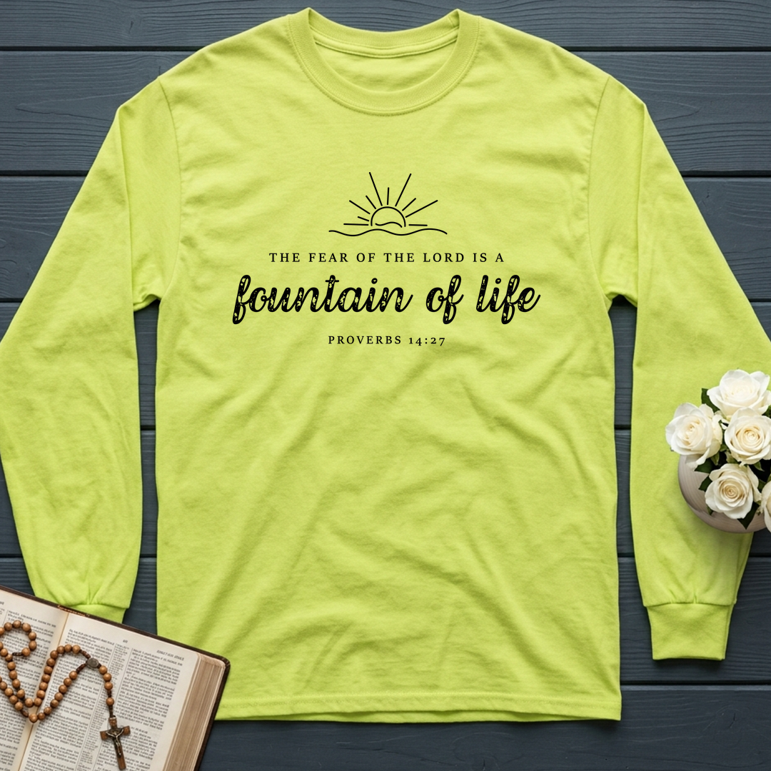 The Fear Of The Lord Is A Fountain Of Life Proverbs 14.27 01
