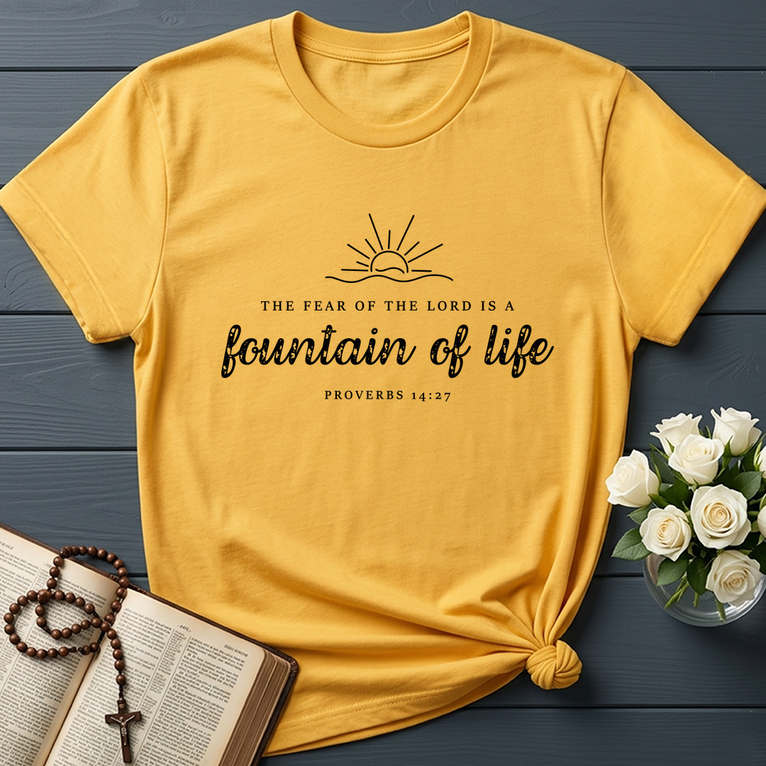 The Fear Of The Lord Is A Fountain Of Life Proverbs 14.27 01