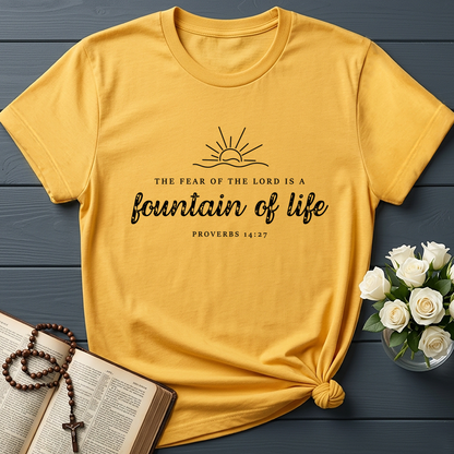 The Fear Of The Lord Is A Fountain Of Life Proverbs 14.27 01