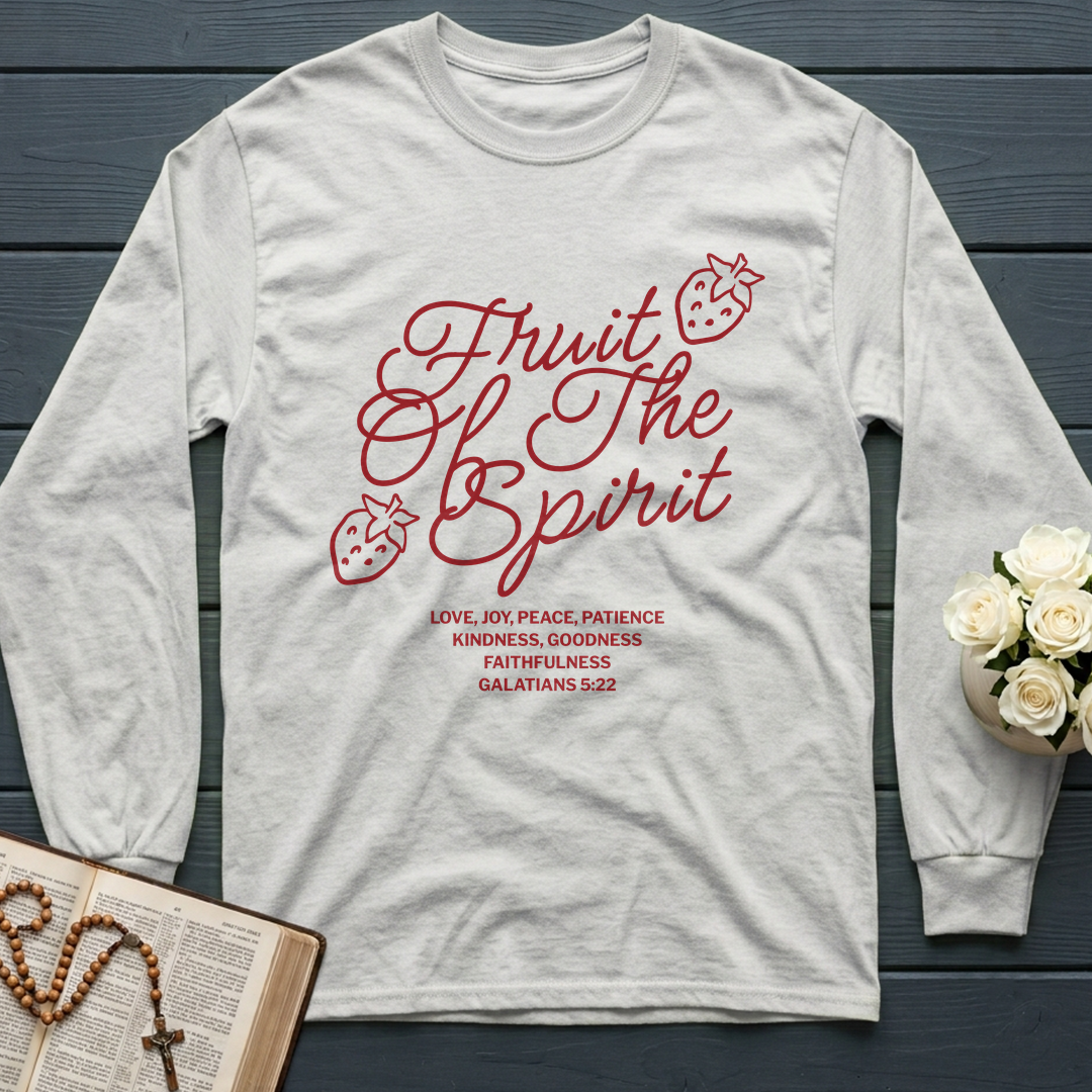 The Fruit Of The Spirit Is Love Joy Peace Patience Kindness Goodness Faithfulness Galatians 5.22 01
