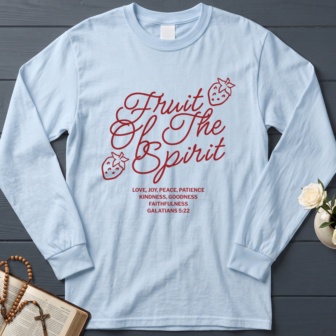 The Fruit Of The Spirit Is Love Joy Peace Patience Kindness Goodness Faithfulness Galatians 5.22 01