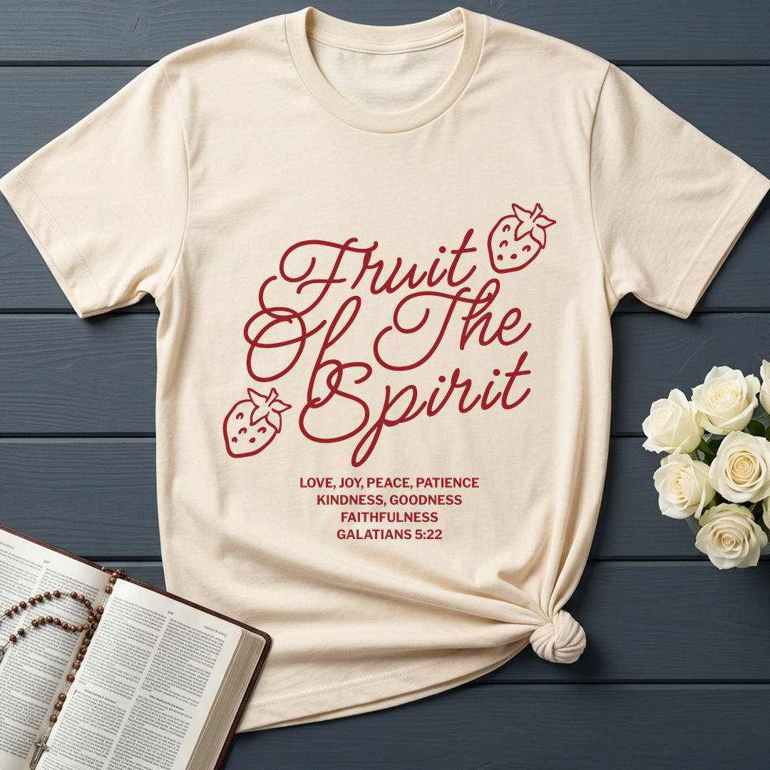The Fruit Of The Spirit Is Love Joy Peace Patience Kindness Goodness Faithfulness Galatians 5.22 01
