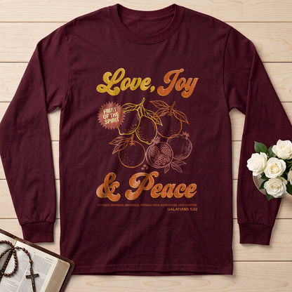 The Fruit Of The Spirit Is Love Joy Peace Patience Kindness Goodness Faithfulness Gentleness Self-control Galatians 5.22 01