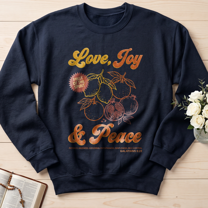 The Fruit Of The Spirit Is Love Joy Peace Patience Kindness Goodness Faithfulness Gentleness Self-control Galatians 5.22 01
