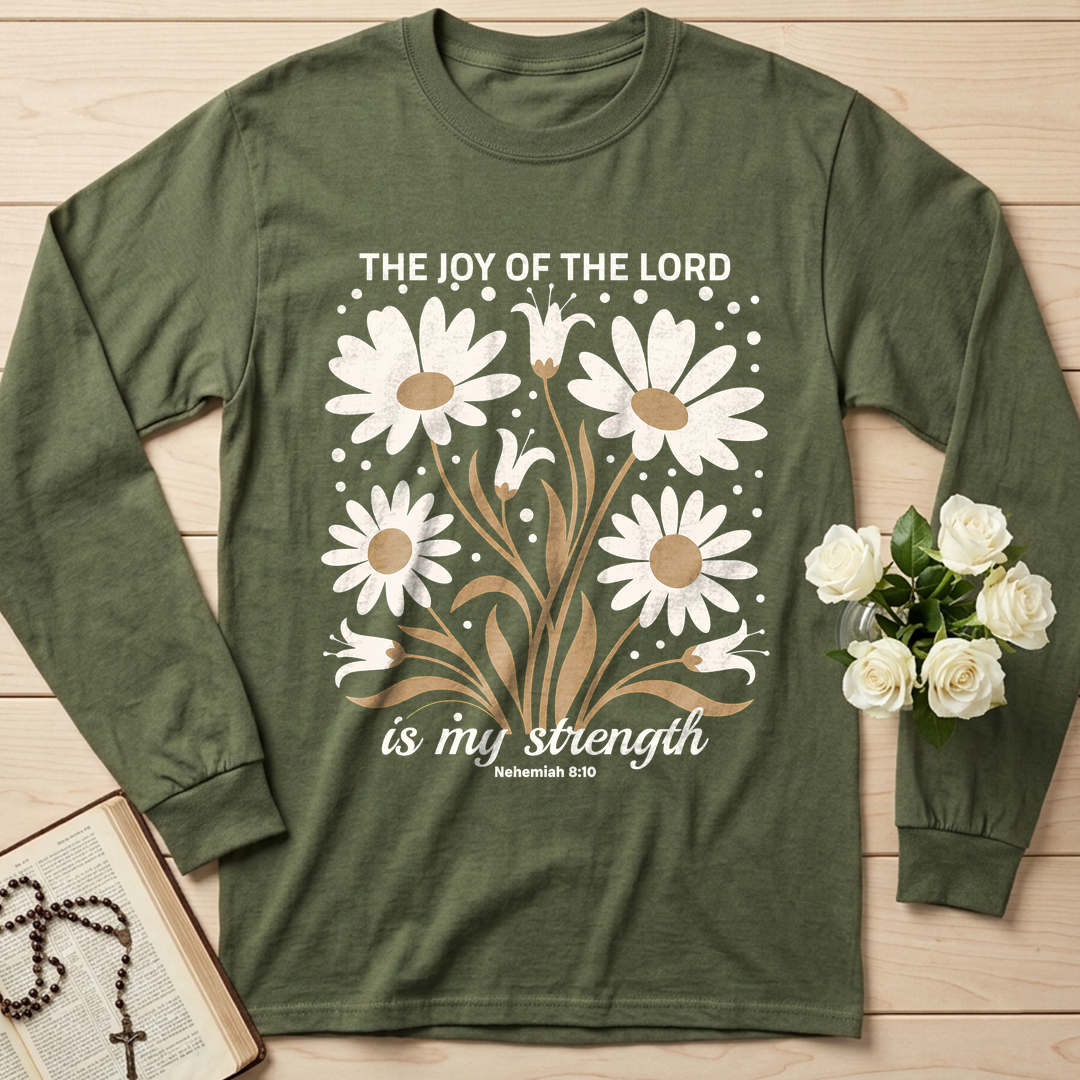 The Joy Of The Lord Is My Strength Nehemiah 8.10 01
