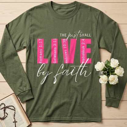 The Just Shall Live By Faith 01