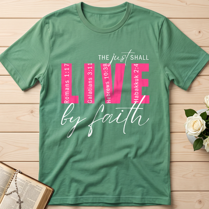 The Just Shall Live By Faith 01