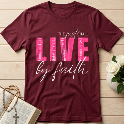 The Just Shall Live By Faith 01