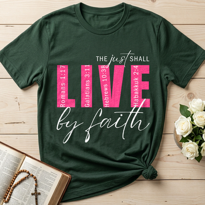 The Just Shall Live By Faith 01