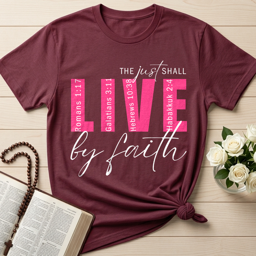 The Just Shall Live By Faith 01