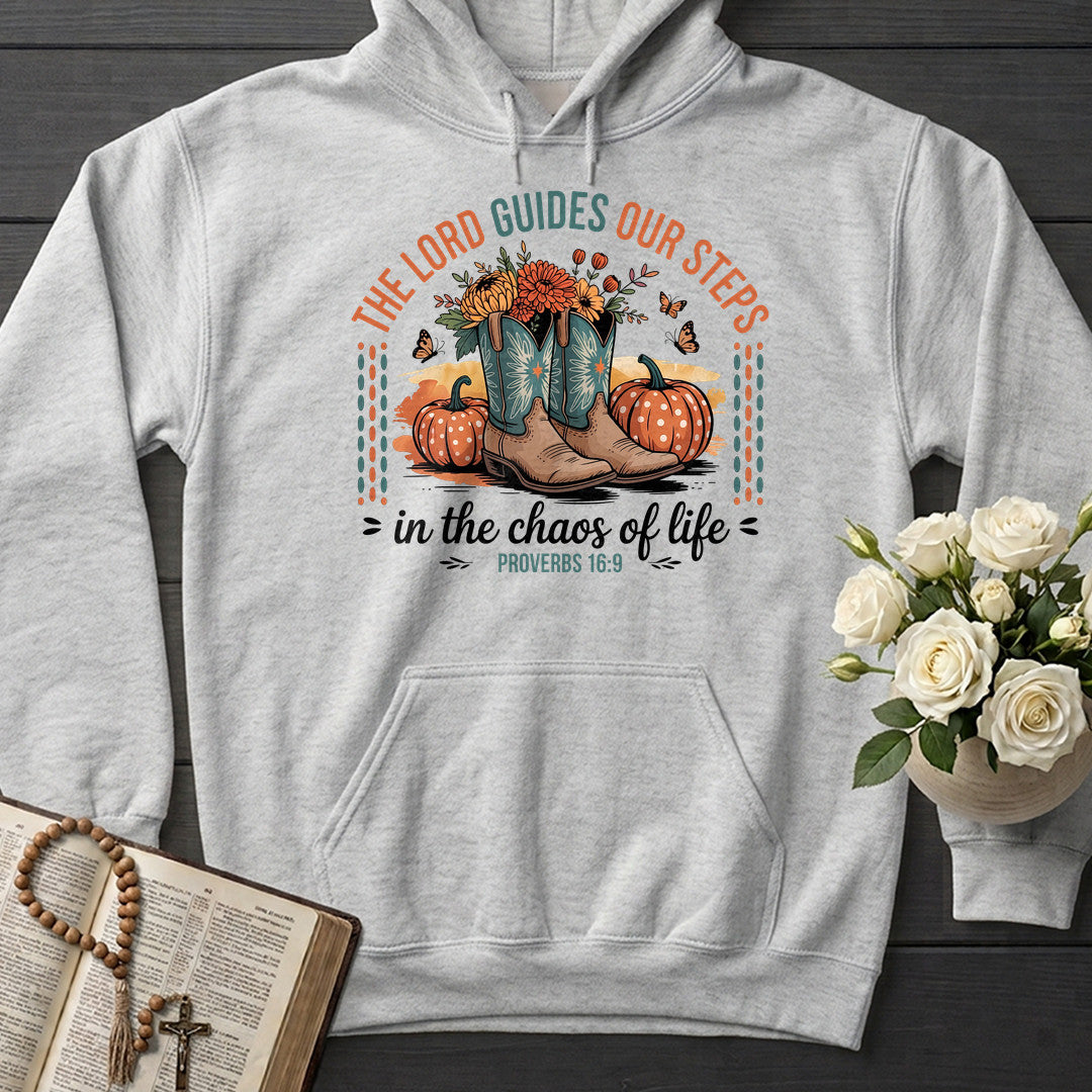 The Lord Guides Our Steps In The Chaos Of Life Proverbs 16.9 01