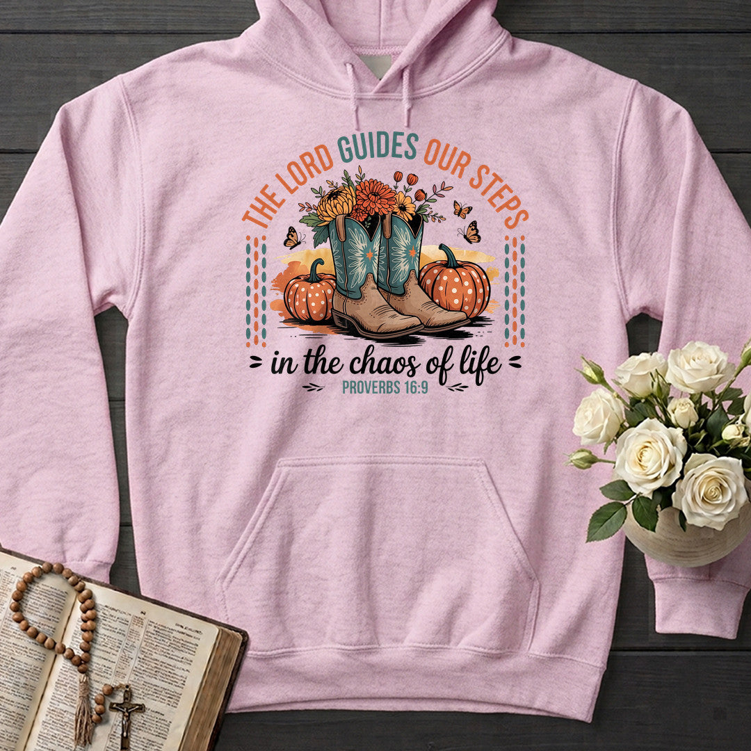 The Lord Guides Our Steps In The Chaos Of Life Proverbs 16.9 01