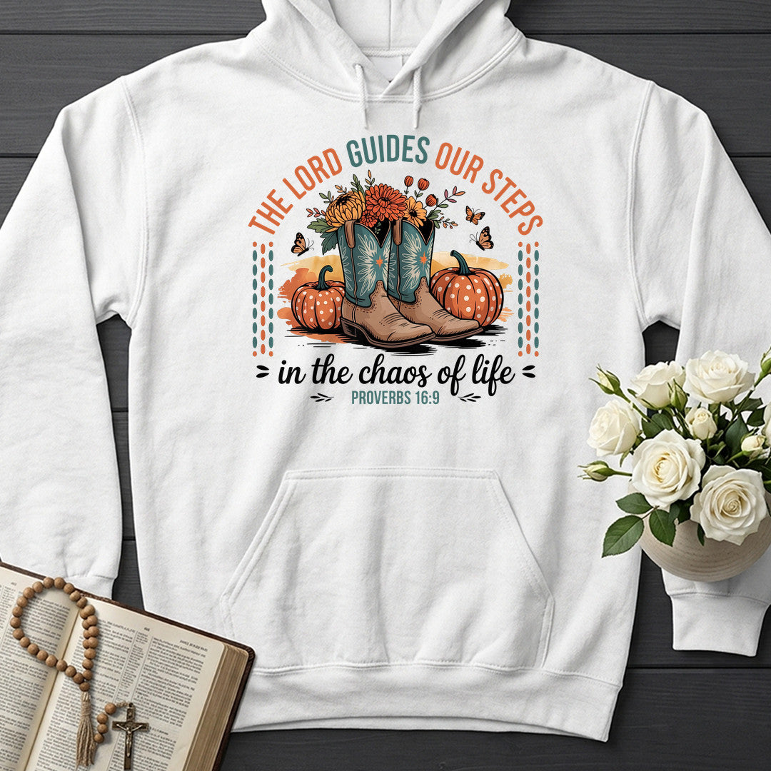 The Lord Guides Our Steps In The Chaos Of Life Proverbs 16.9 01
