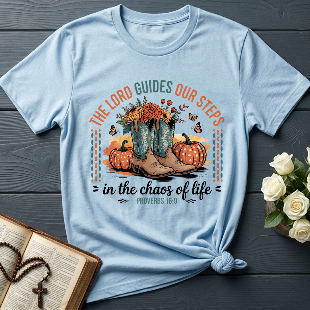 The Lord Guides Our Steps In The Chaos Of Life Proverbs 16.9 01