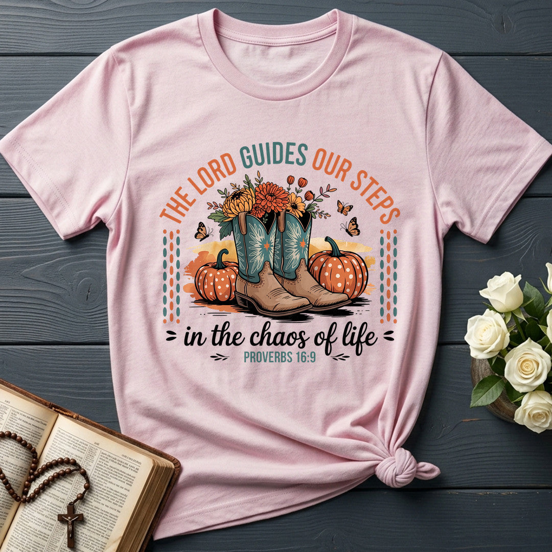 The Lord Guides Our Steps In The Chaos Of Life Proverbs 16.9 01