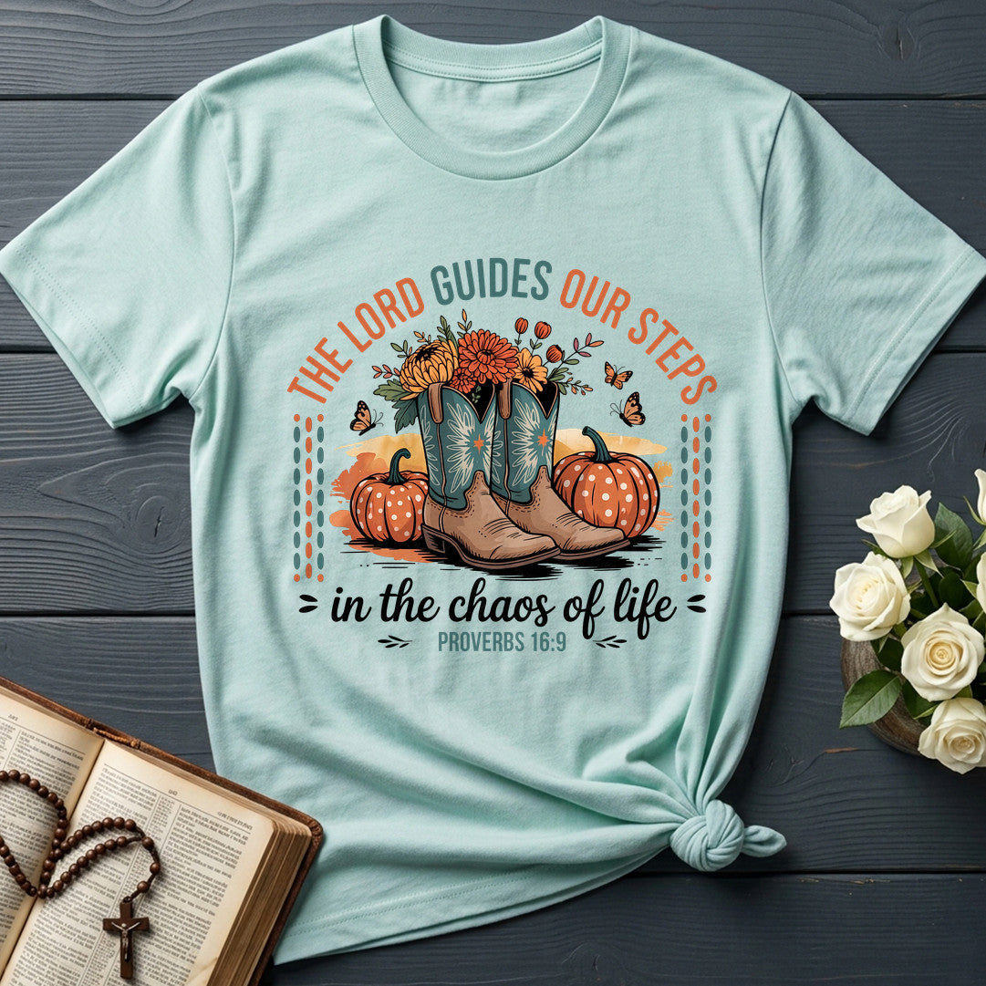 The Lord Guides Our Steps In The Chaos Of Life Proverbs 16.9 01