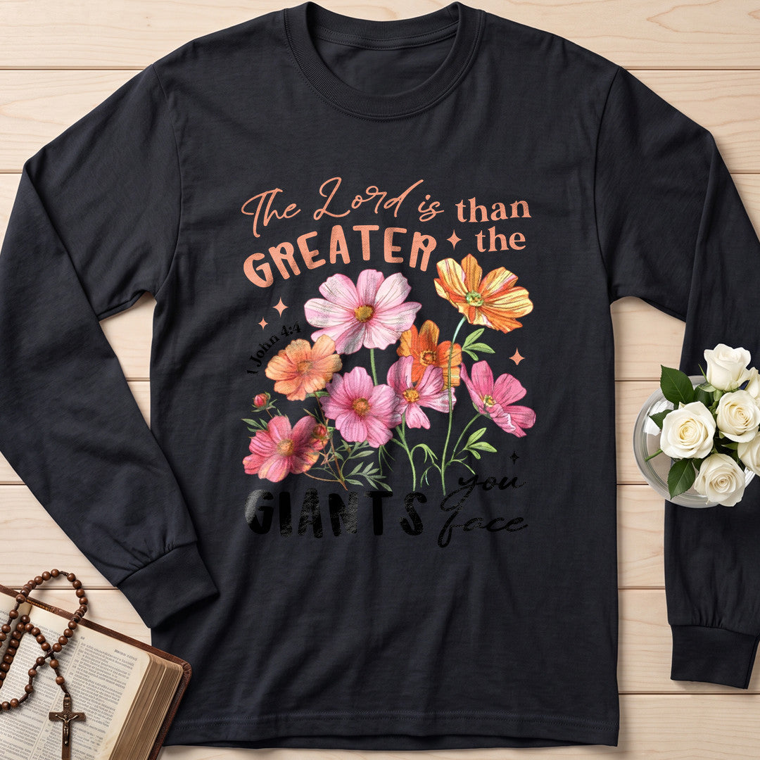 The Lord Is Greater Than The Giants You Face 1 John 4.4 01