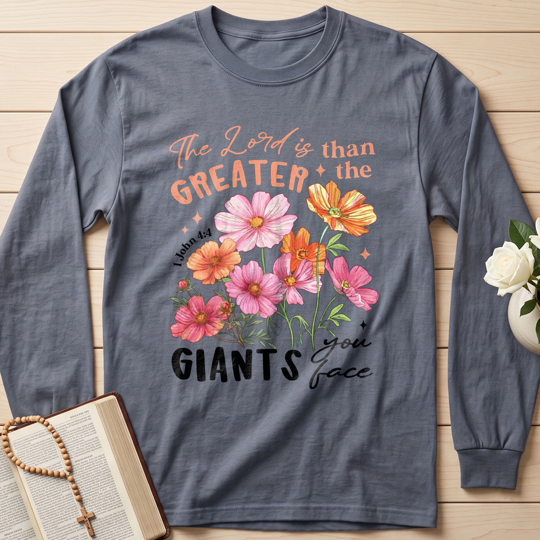 The Lord Is Greater Than The Giants You Face 1 John 4.4 01