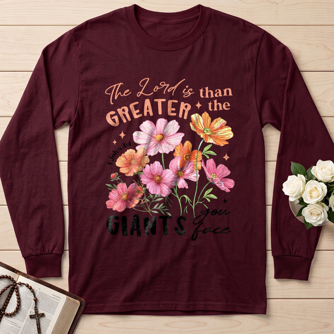 The Lord Is Greater Than The Giants You Face 1 John 4.4 01