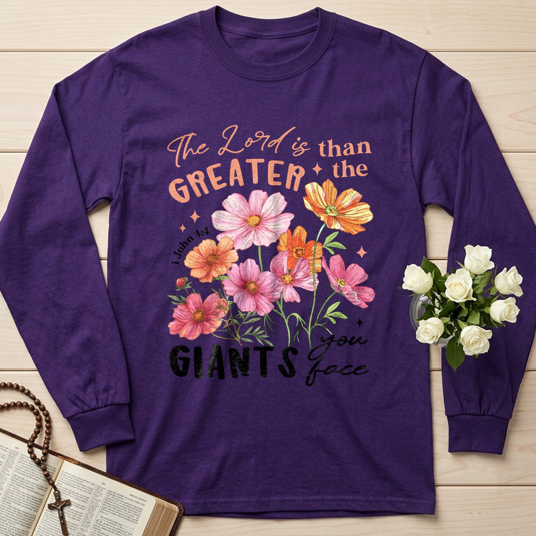 The Lord Is Greater Than The Giants You Face 1 John 4.4 01