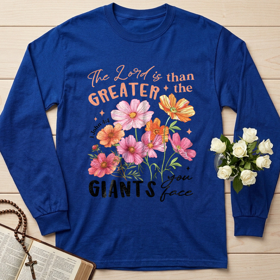 The Lord Is Greater Than The Giants You Face 1 John 4.4 01
