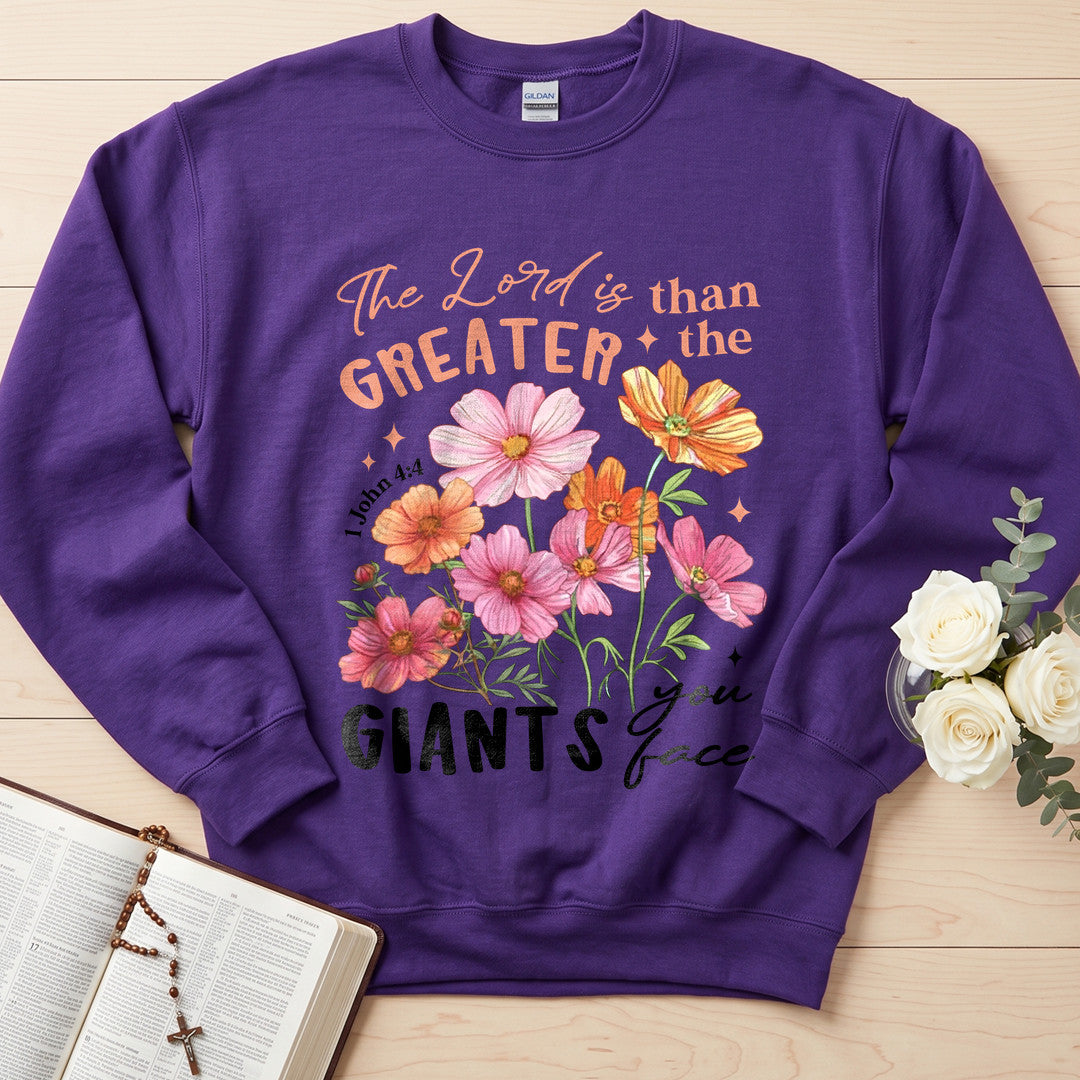 The Lord Is Greater Than The Giants You Face 1 John 4.4 01