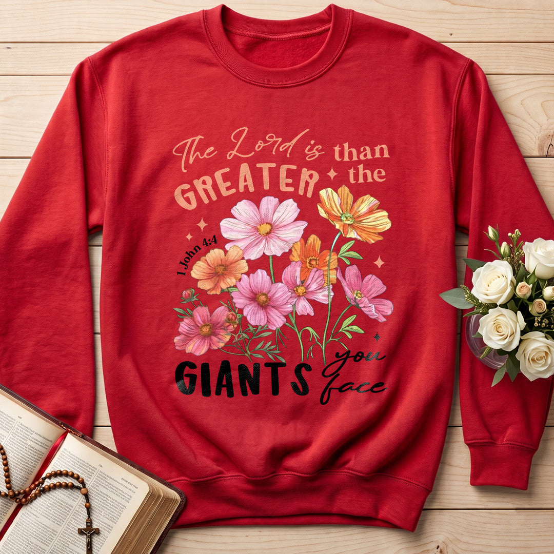 The Lord Is Greater Than The Giants You Face 1 John 4.4 01