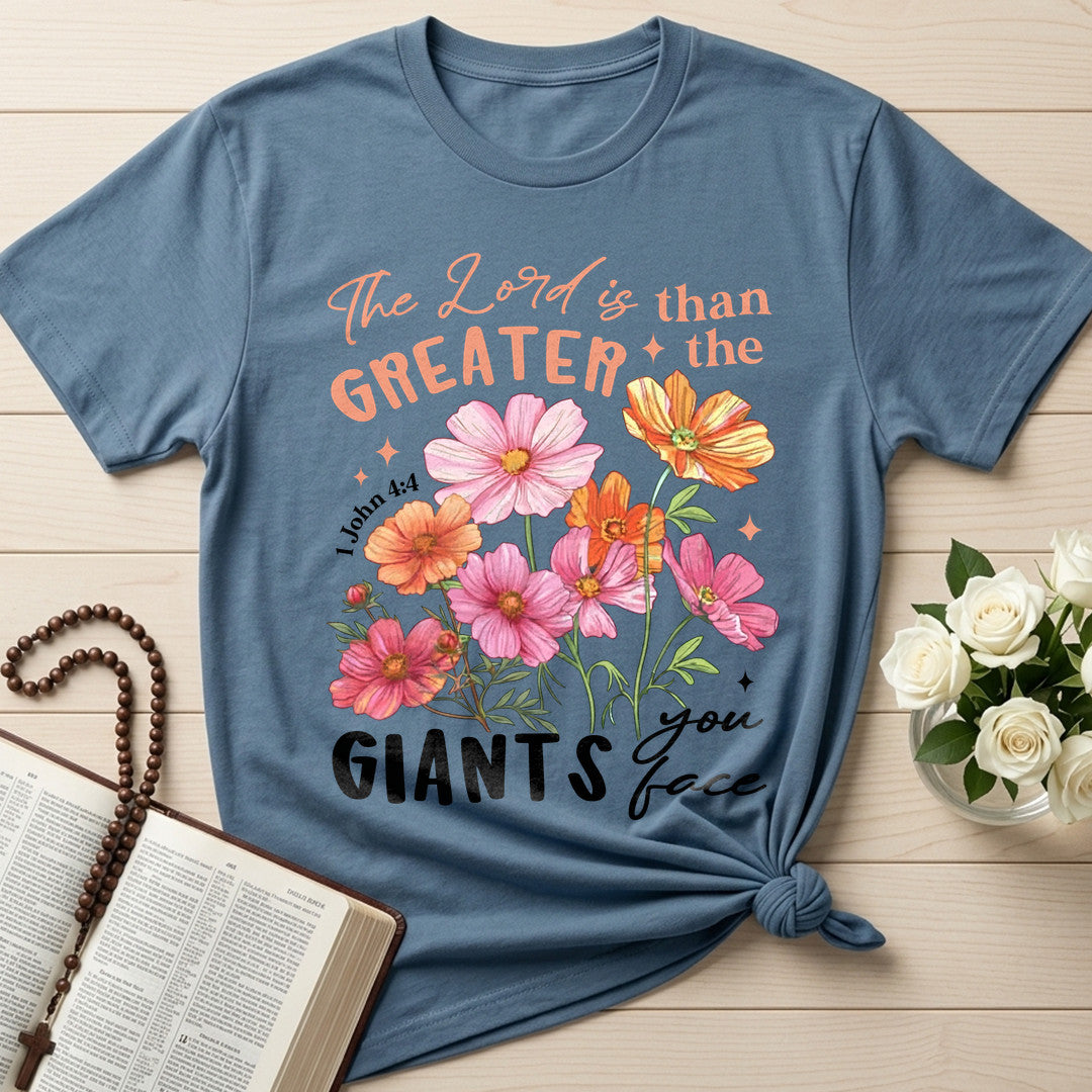 The Lord Is Greater Than The Giants You Face 1 John 4.4 01
