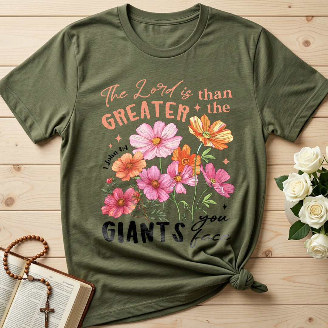 The Lord Is Greater Than The Giants You Face 1 John 4.4 01