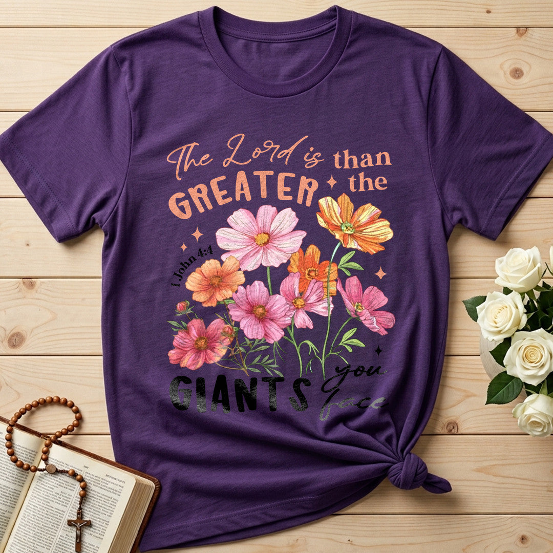 The Lord Is Greater Than The Giants You Face 1 John 4.4 01