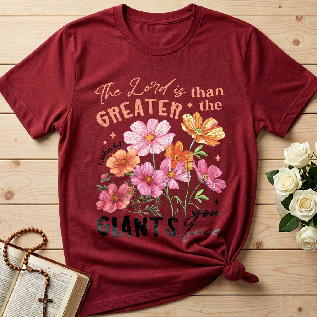 The Lord Is Greater Than The Giants You Face 1 John 4.4 01
