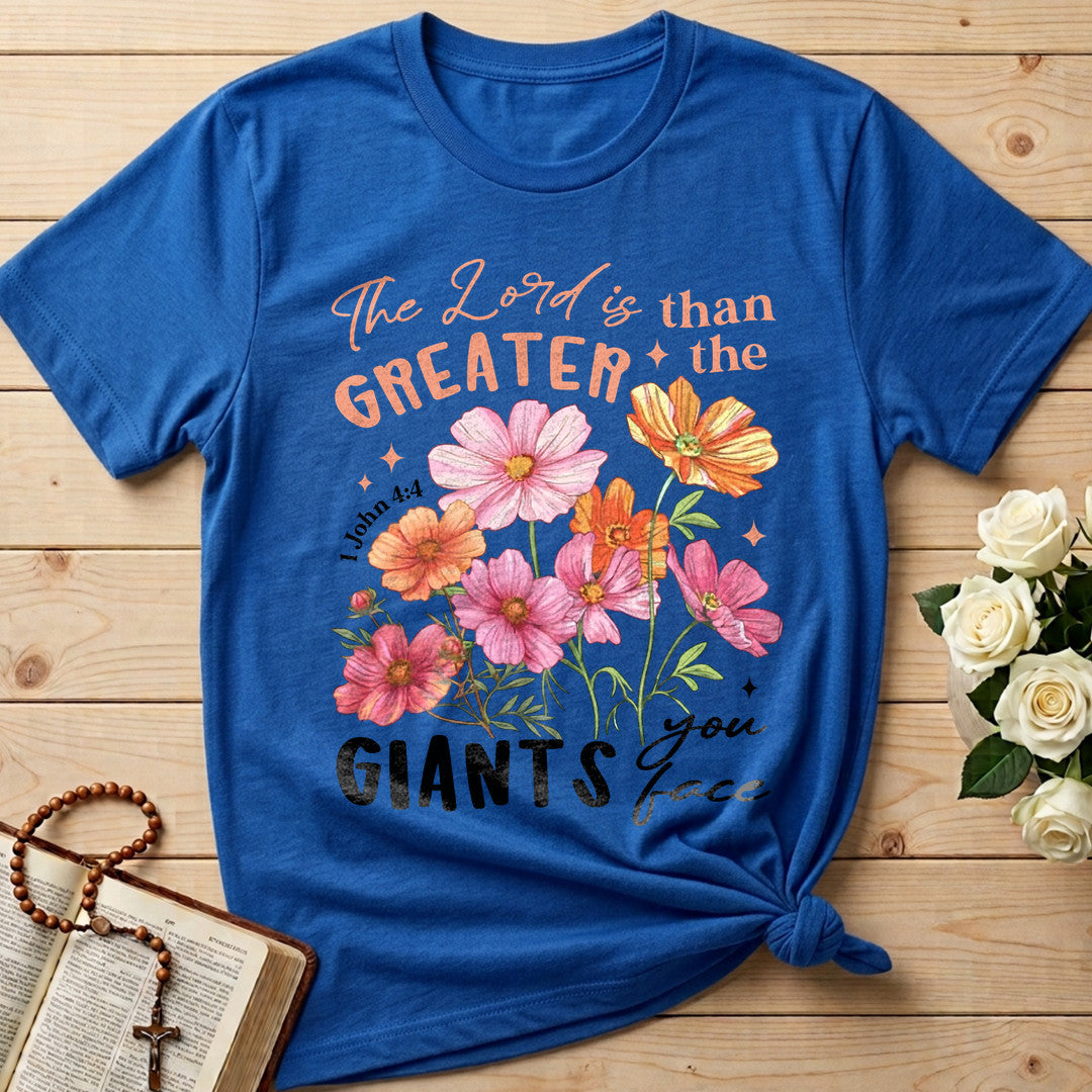 The Lord Is Greater Than The Giants You Face 1 John 4.4 01