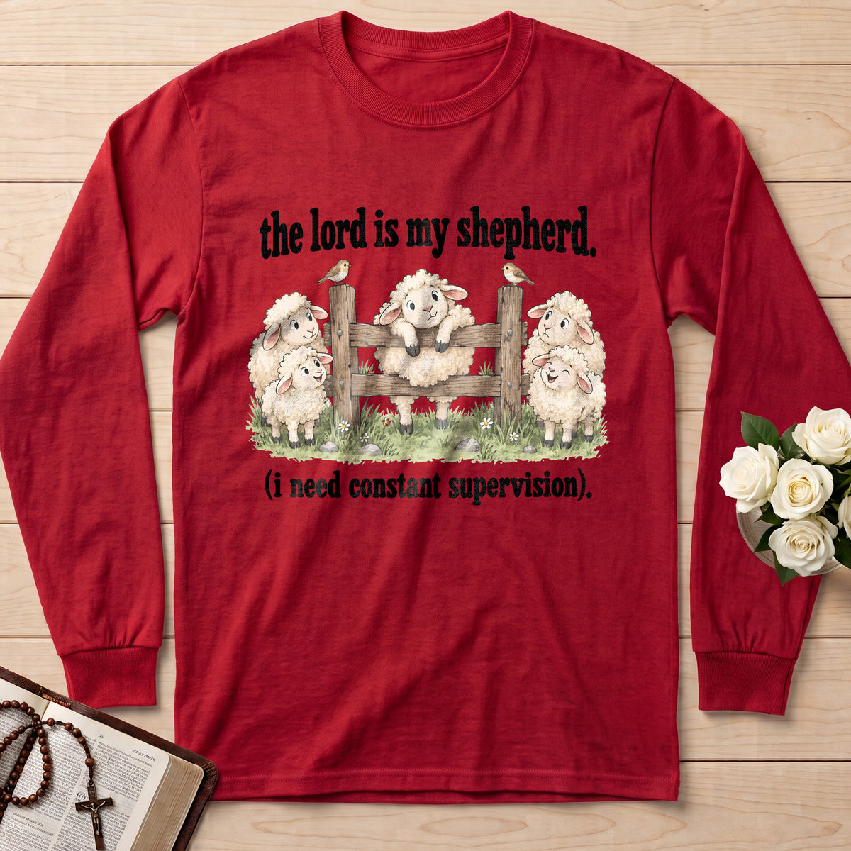 The Lord Is My Shepherd I Need Constant Supervision 04
