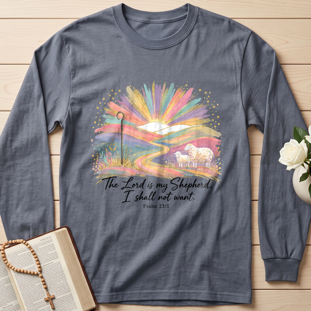 The Lord Is My Shepherd I Shall Not Want Psalm 23.1 01