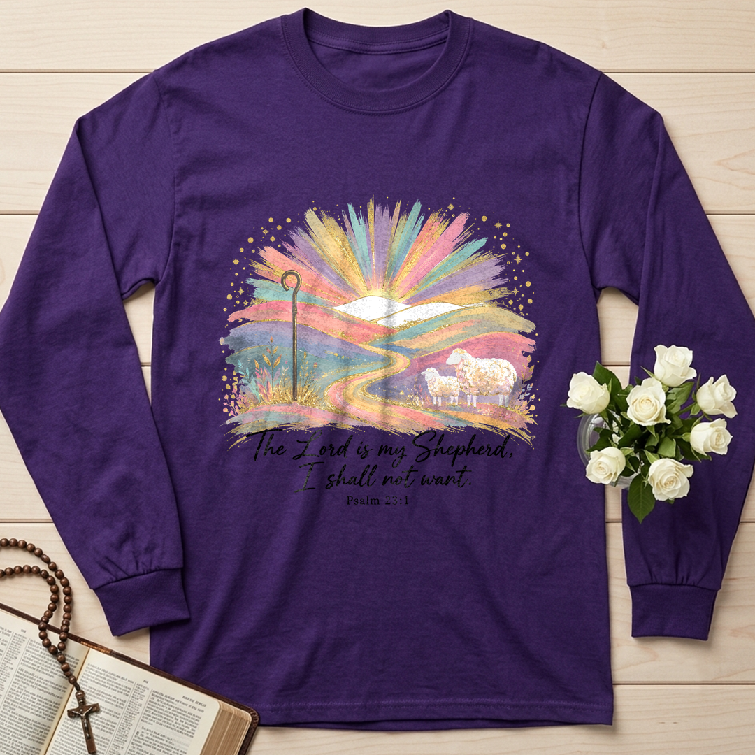 The Lord Is My Shepherd I Shall Not Want Psalm 23.1 01