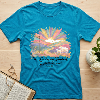 The Lord Is My Shepherd I Shall Not Want Psalm 23.1 01