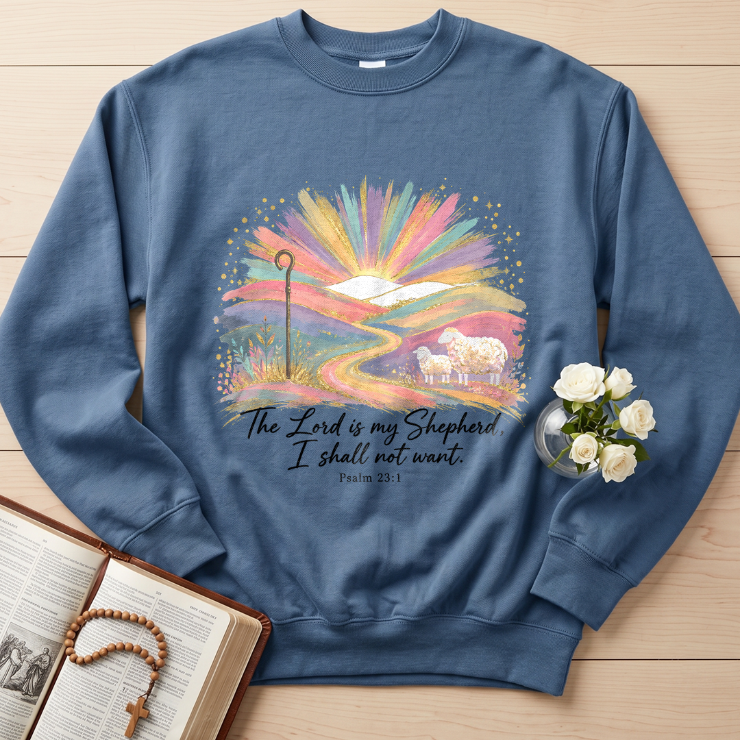 The Lord Is My Shepherd I Shall Not Want Psalm 23.1 01