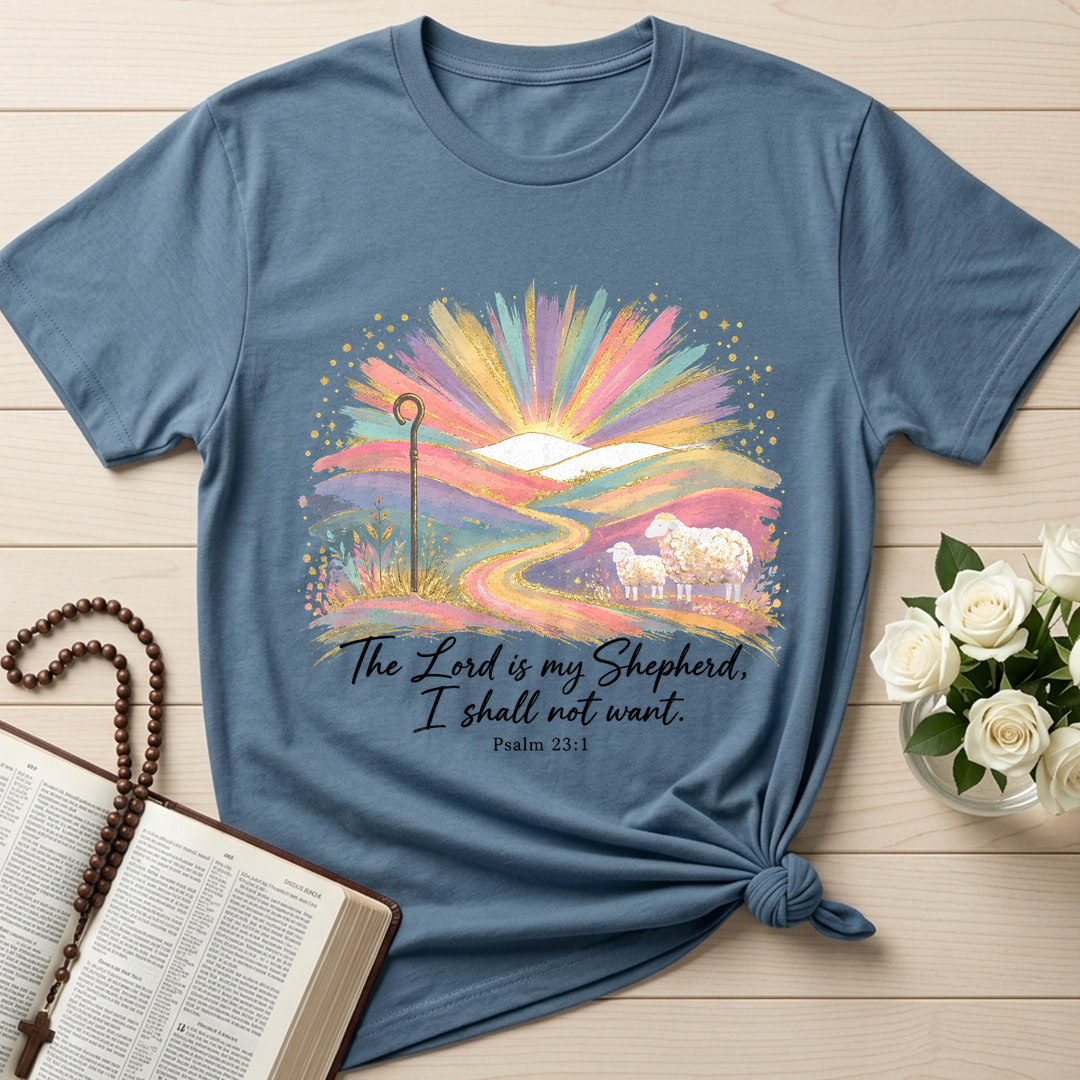 The Lord Is My Shepherd I Shall Not Want Psalm 23.1 01